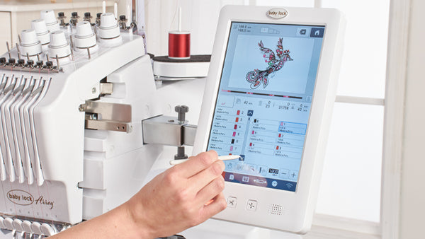 Sewing Machine Babylock Array 6 Needle Multi needle Embroidery Machine BMY6