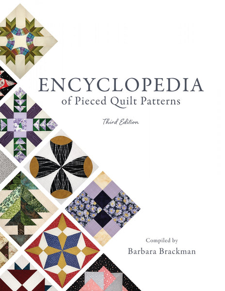 Book, Encyclopedia of Pieced Quilt Patterns - Barbara Brackman