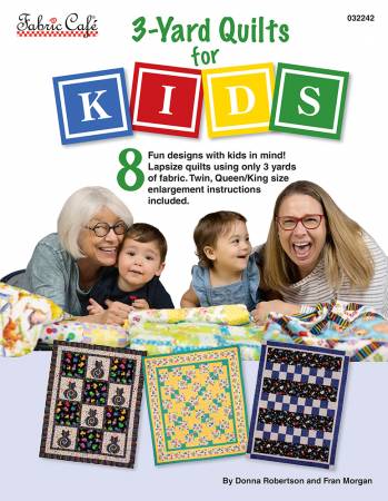 Book, 3 Yard Quilts, Quilts for Kids