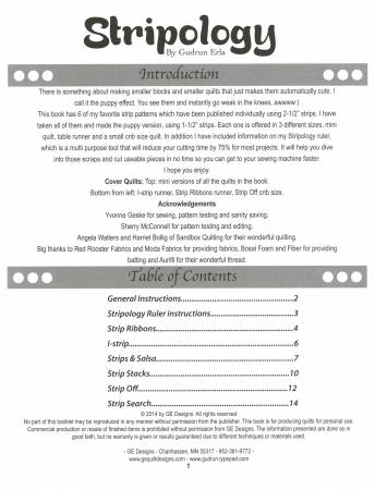 Book, Stripology GE508