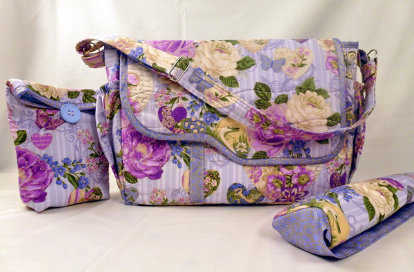 Pattern, ABQ, Me & My Baby Diaper Bag, ABQ-162