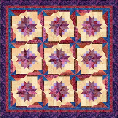 Pattern, ABQ, Bali Fruit Swirl, multi-sized, ABQ- 158