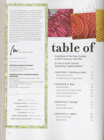 Book, Quilt with Tula and Angela