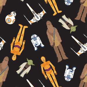 Fabric, Star Wars, Tossed In Space, 73011106-2