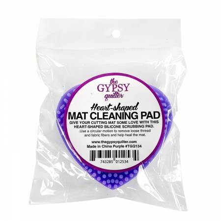 The Gypsy Quilter Mat Cleaning Pad Heart Shaped TGO134