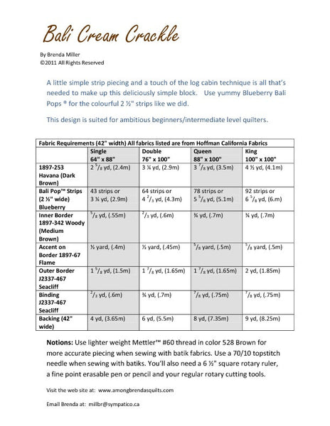 Pattern, ABQ, Bali Cream Crackle, multi-sized, ABQ-157