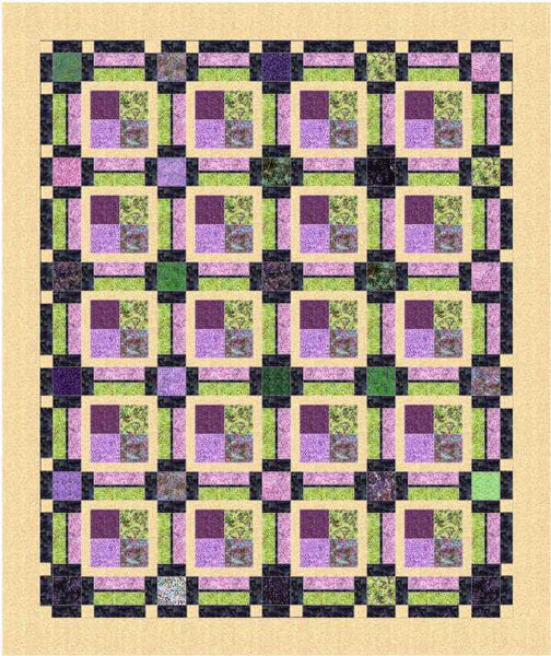 Pattern, ABQ, Piccadilly Quilt, multi-sized, ABQ-167