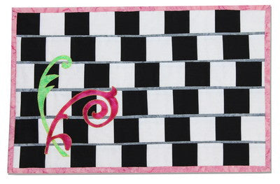 Pattern, ABQ, Illusions Table Runner & Placemat, ABQ-163