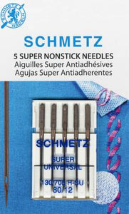 Schmetz Super Nonstick Machine Needle Size 80/12 # 4502