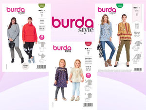 Burda patterns for garments