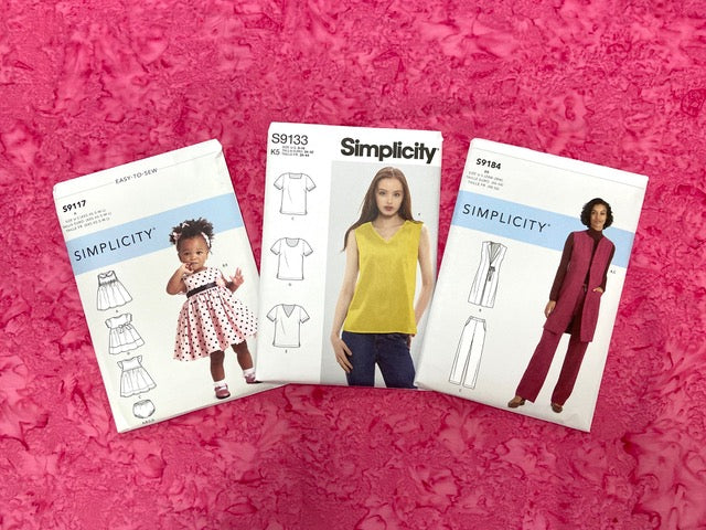 Simplicity Patterns – Among Brenda's Quilts - The ABQ Sewing Studio