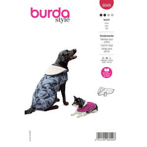 Pattern, Burda, 6049, Dog Coat