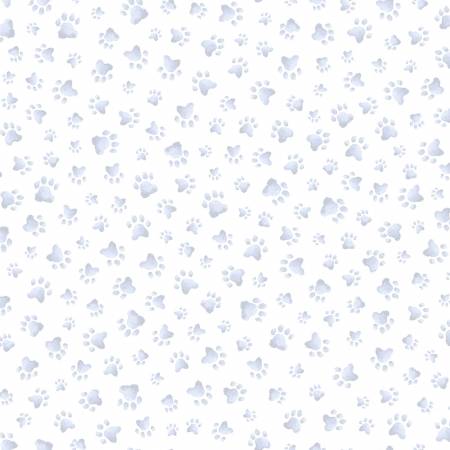 Fabric, Whiskers & Paws, Paw Print 10420M-K