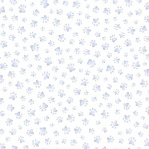 Fabric, Whiskers & Paws, Paw Print 10420M-K