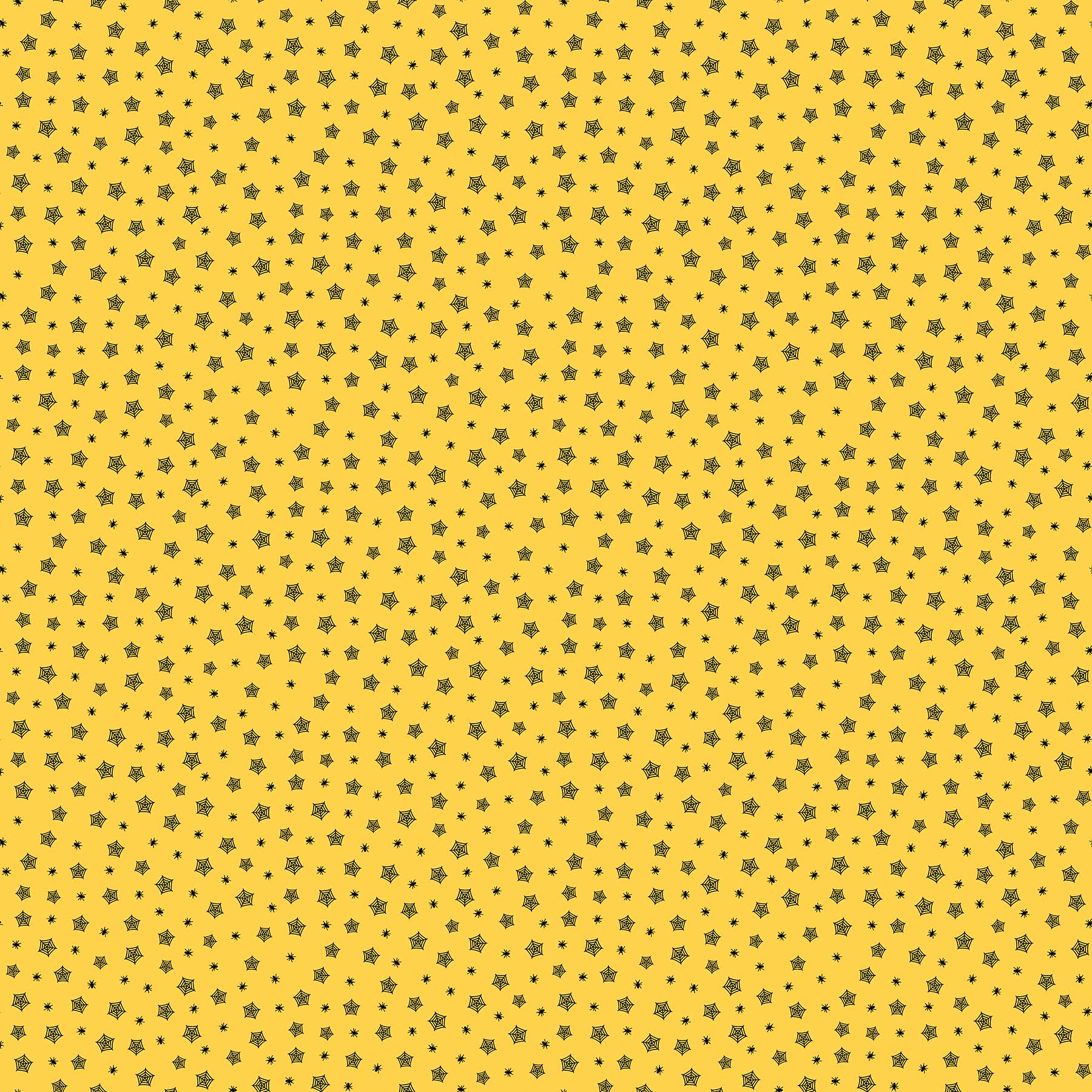 Fabric, Trick or Treat, Yellow 10479-54