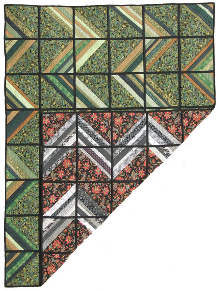 Class, Quilt-As-You-Go Quilt, Lightning Struck Twice