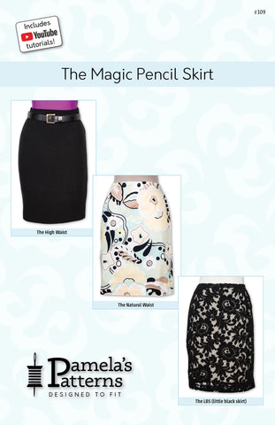Pattern, Magic Pencil Skirt, multi-sized  #109