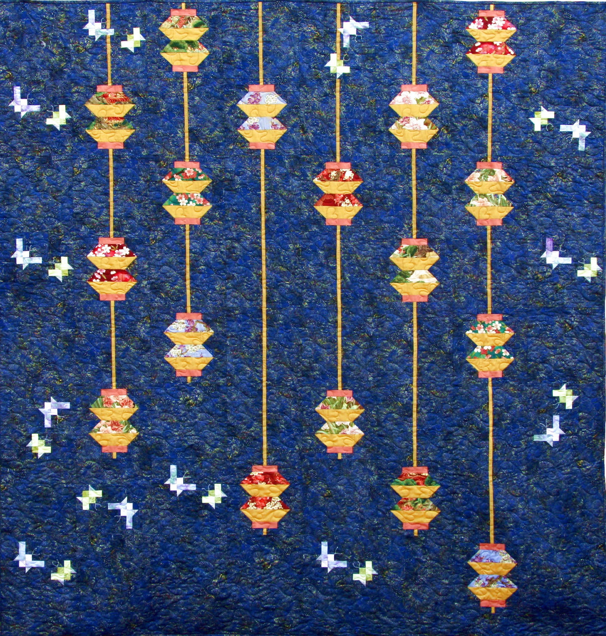 Pattern, Oriental Lantern Quilt ABQ-115