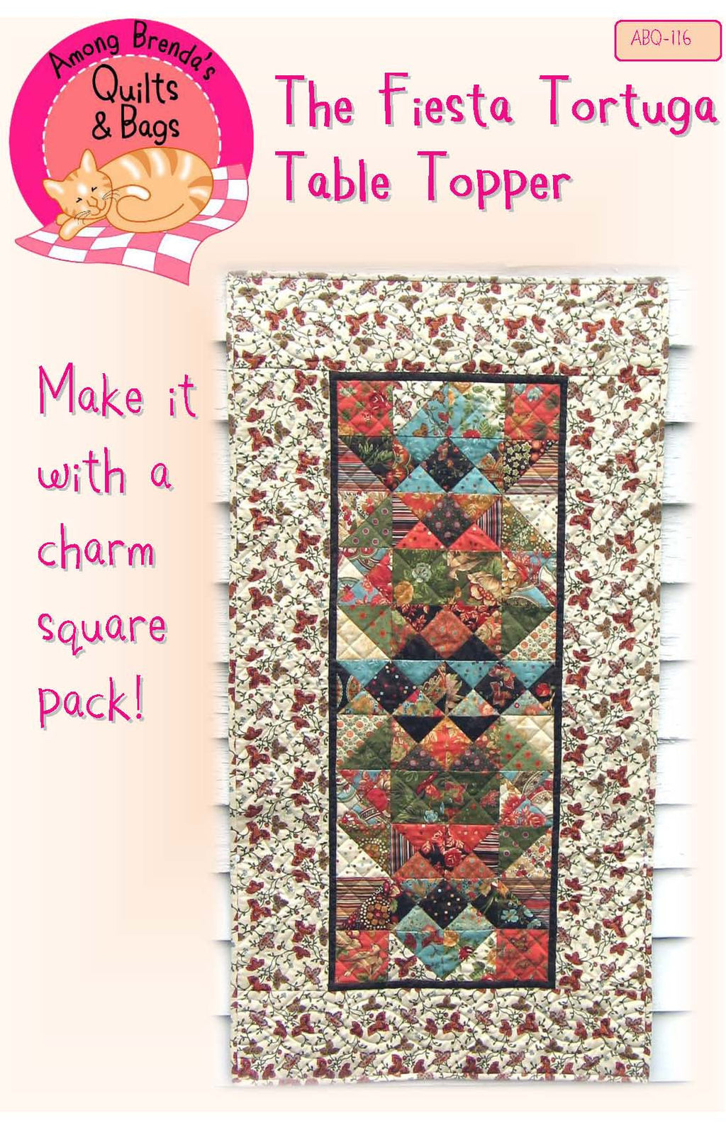 Pattern, Fiesta Tortuga Table Runner ABQ-116
