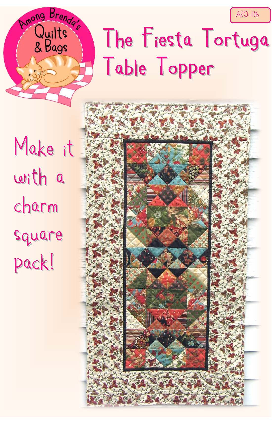 Pattern, Fiesta Tortuga Table Runner ABQ-116