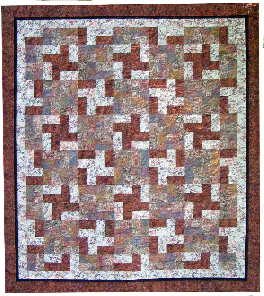 Pattern, East Meets West Quilt, Multi-sized ABQ-119