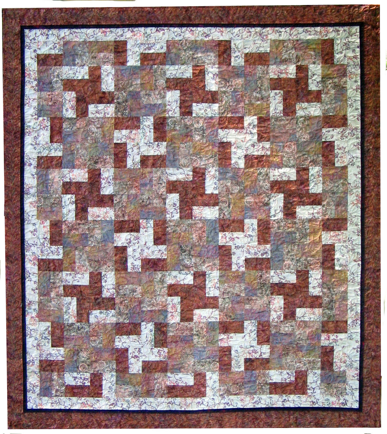 Pattern, East Meets West Quilt, Multi-sized ABQ-119