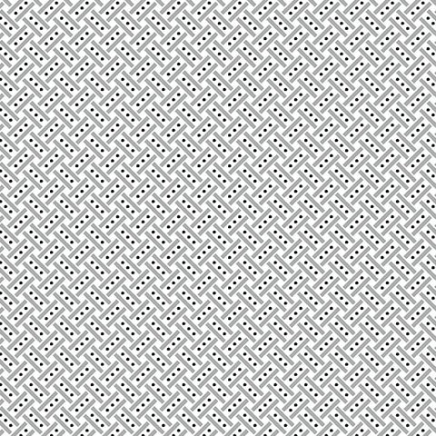 Fabric, Botanica Basketweave, White, 13687B-09
