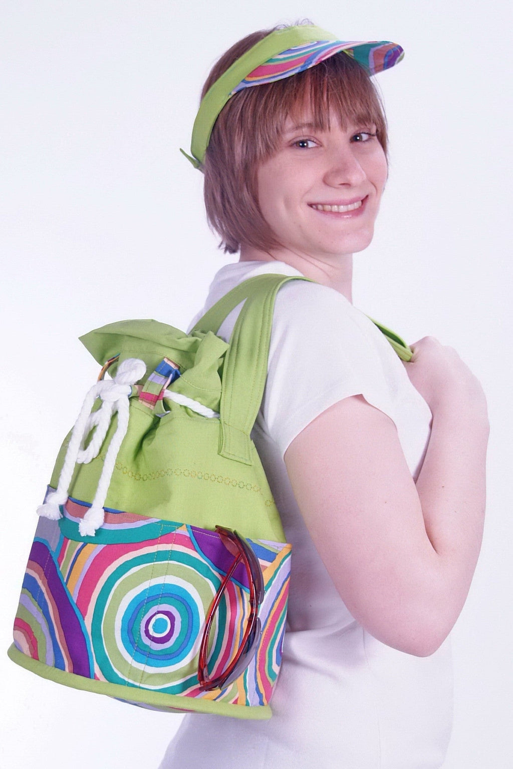 Pattern, Beachcomber Bag & Hat Set ABQ-137