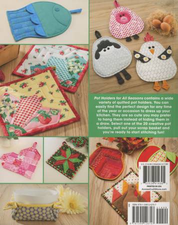 Book, Pot Holders for All Seasons # 141402