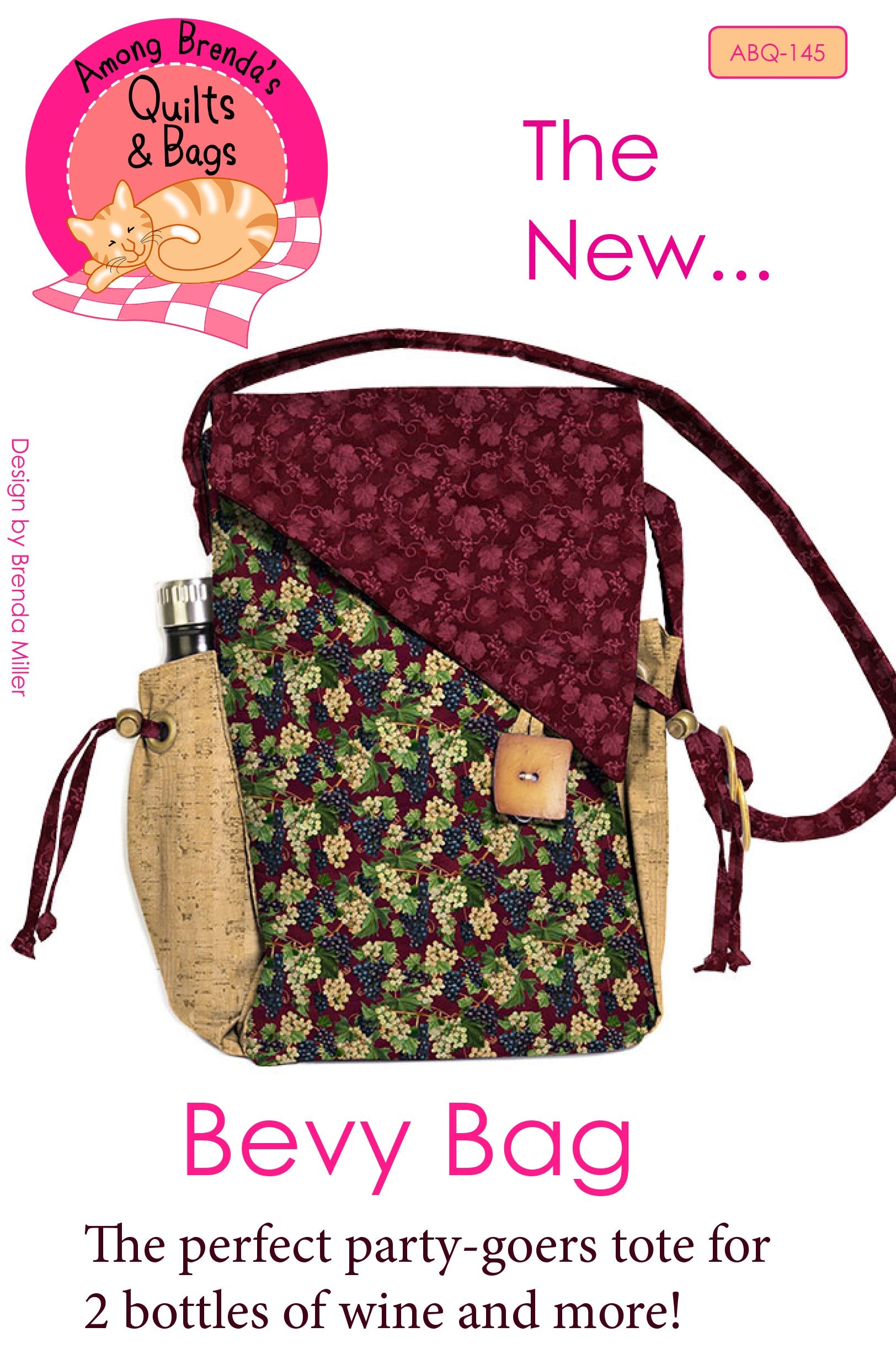 Pattern, The New Bevy Bag, Beverage Tote ABQ-145