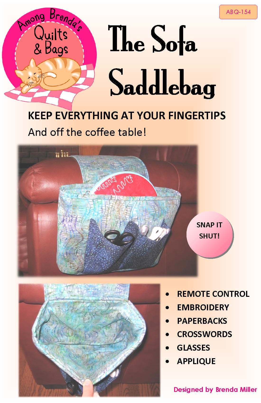 Pattern, Sofa Saddlebag, ABQ-154