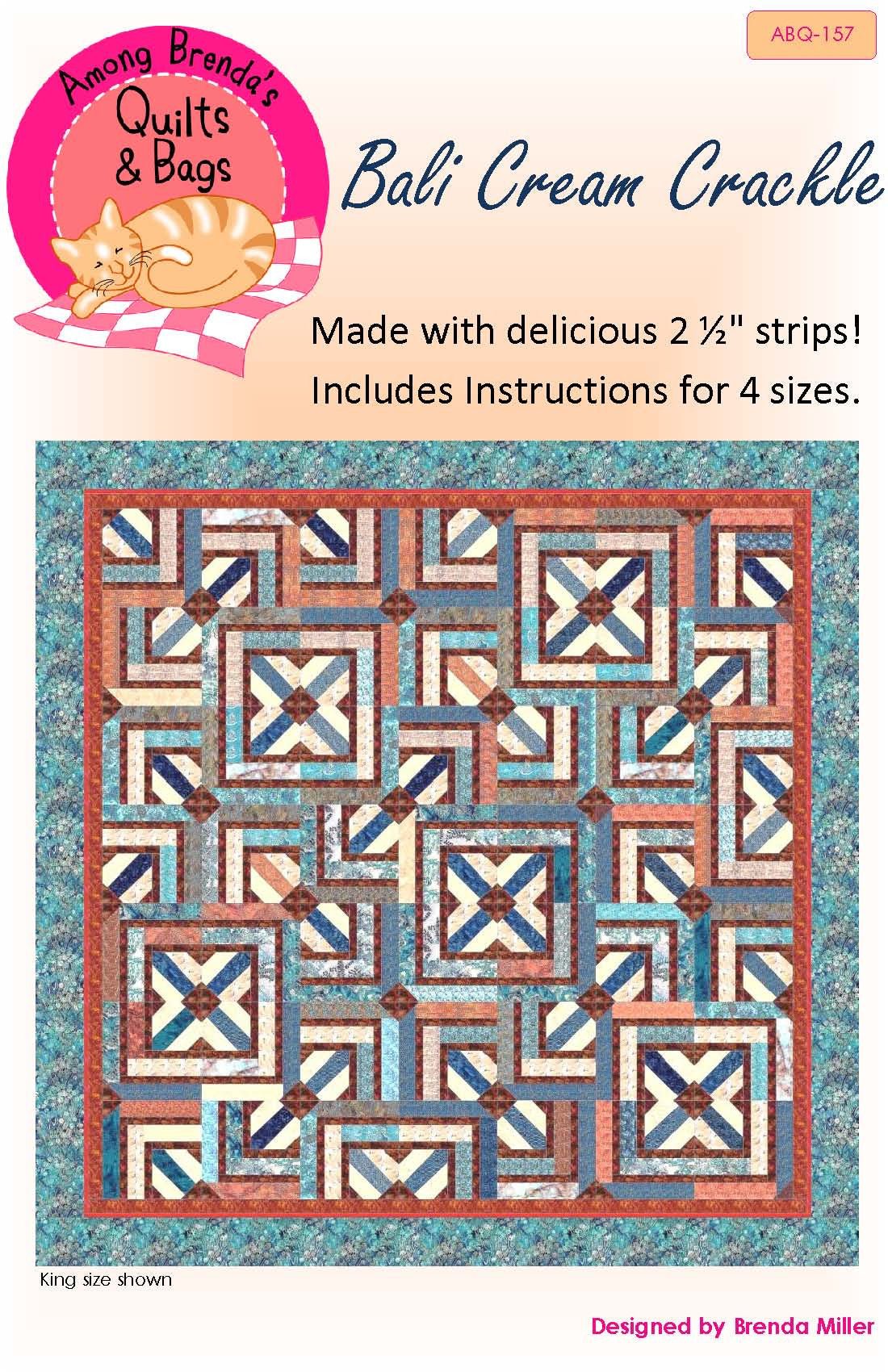 Pattern, Bali Cream Crackle, multi-sized ABQ-157