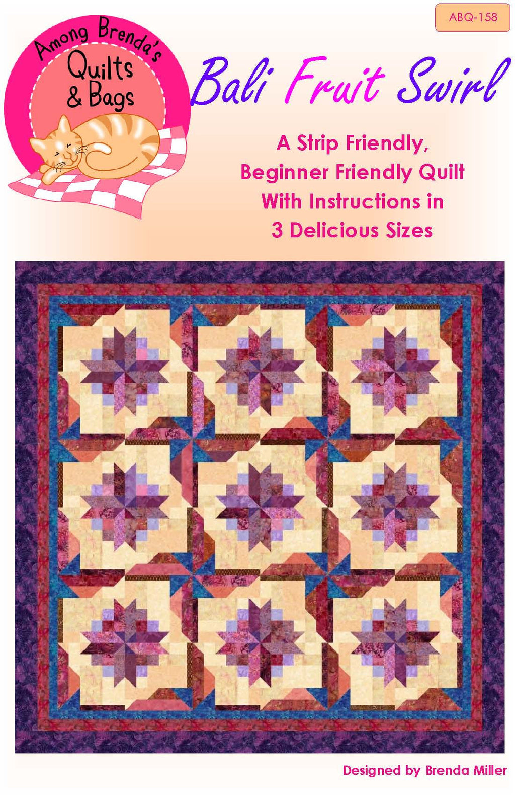 Pattern, Bali Fruit Swirl ABQ- 158
