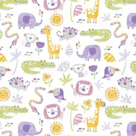 Fabric Flannel ,Chalk Baby Flannel, Toss Purple 16330F-61