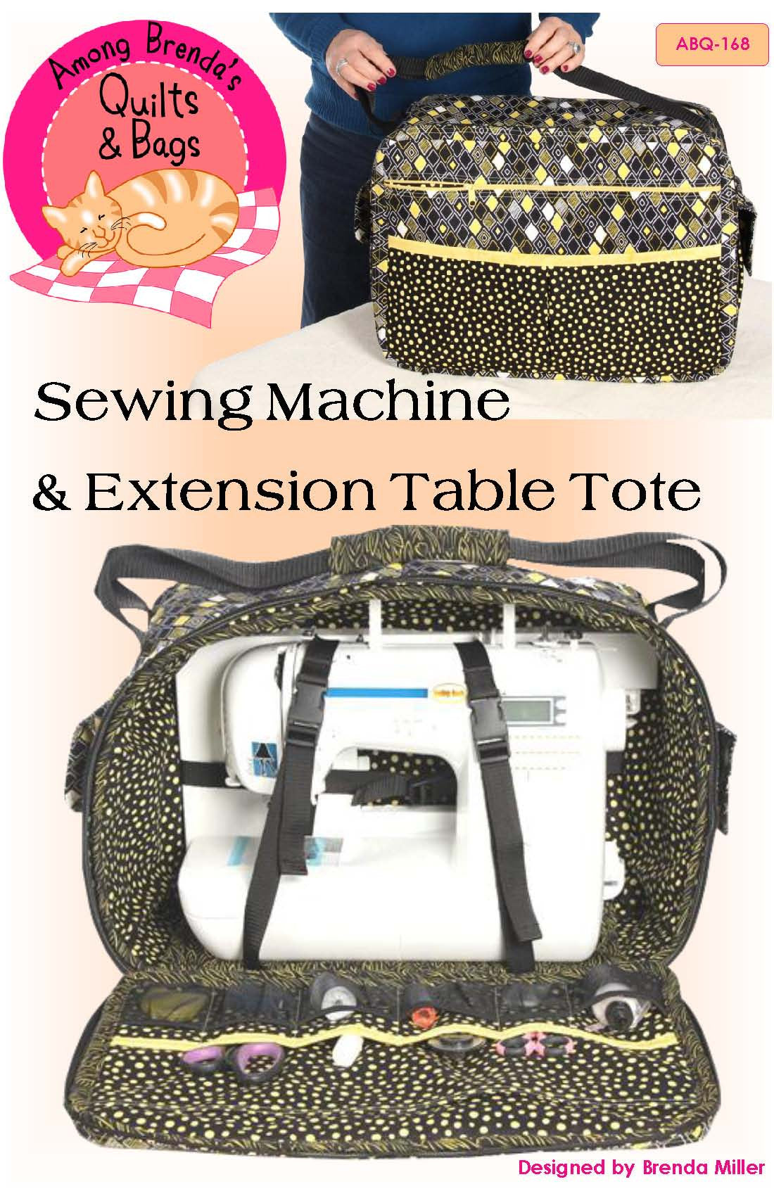Pattern, Sewing Machine and Extension Table Tote Pattern, ABQ-168