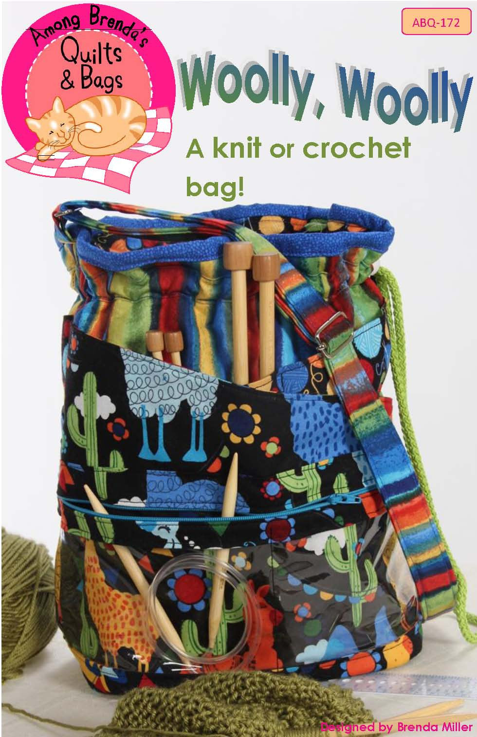 Pattern, Woolly, Woolly Bag - A Knit Kit!  ABQ-172