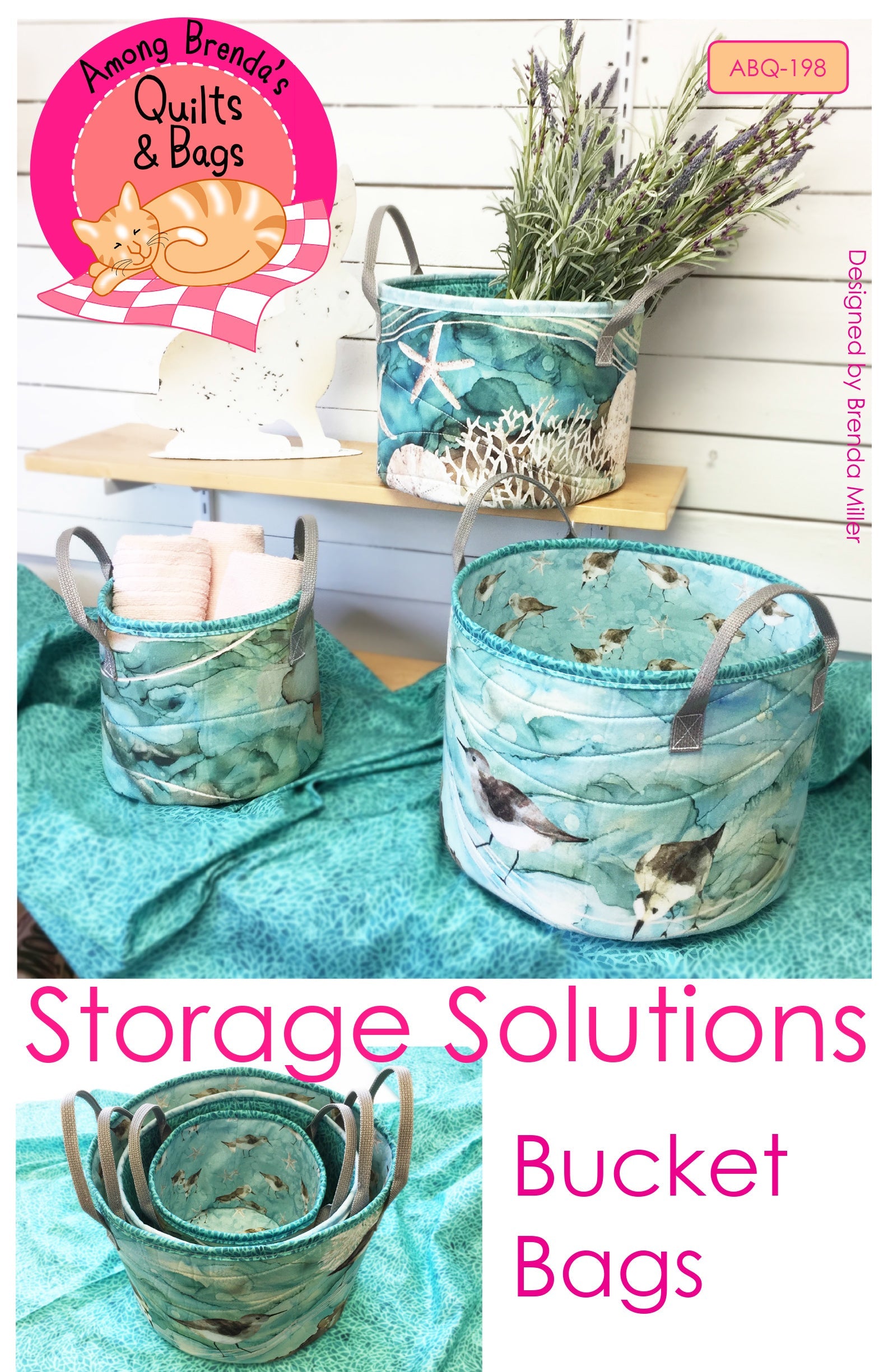 Pattern,  Storage Solutions - Bucket Bags ABQ-198