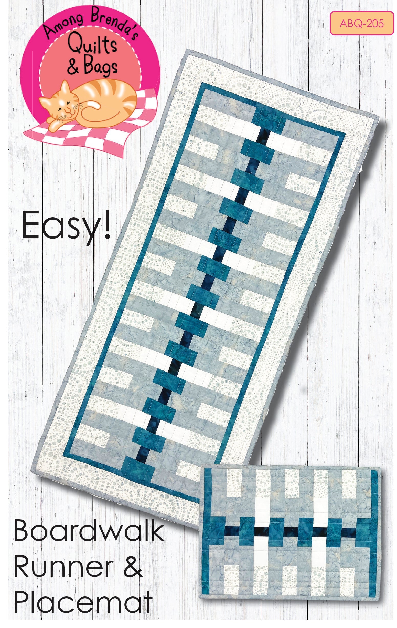 Pattern, Boardwalk Table Runner and Placemat Set ABQ-205