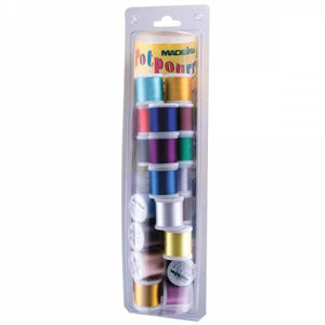 Thread, Madeira Potpourri Embroidery Thread Value Pack # 20928077P