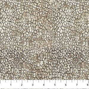 Fabric, Naturescapes Solitude Beige Cracked Earth 26777-14