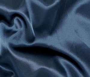 Fabric, Tahari Satin, Navy Blue 27962-201