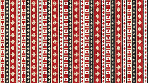 Fabric, Canadian Classics 3, Red Multi 28782-24