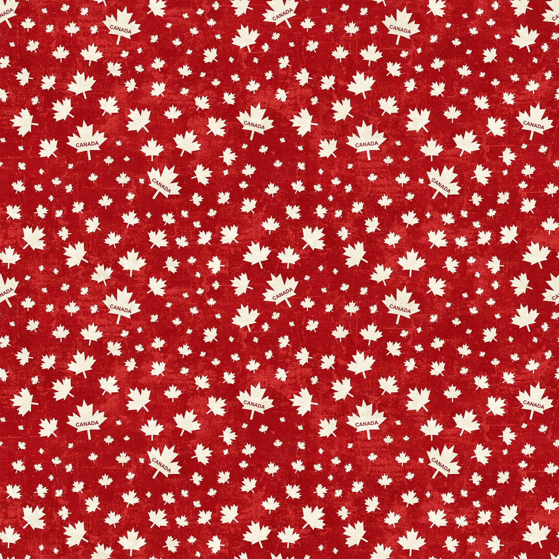 Fabric, Canadian Classics 3, Red Cream 288783-24