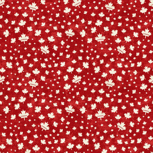 Fabric, Canadian Classics 3, Red Cream 288783-24