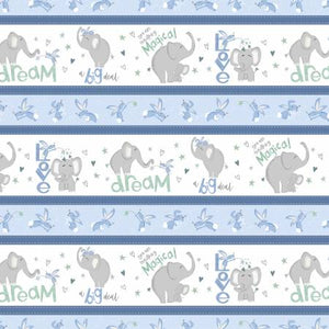 Fabric, Safari Lullaby, Multi Repeating Stripe 36262-147