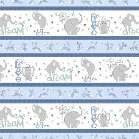 Fabric, Safari Lullaby, Multi Repeating Stripe 36262-147