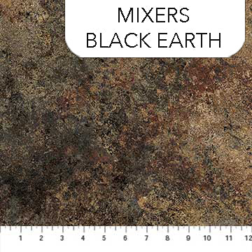 Fabric, Stonehenge Gradations Mixers , Black Earth 39382.38