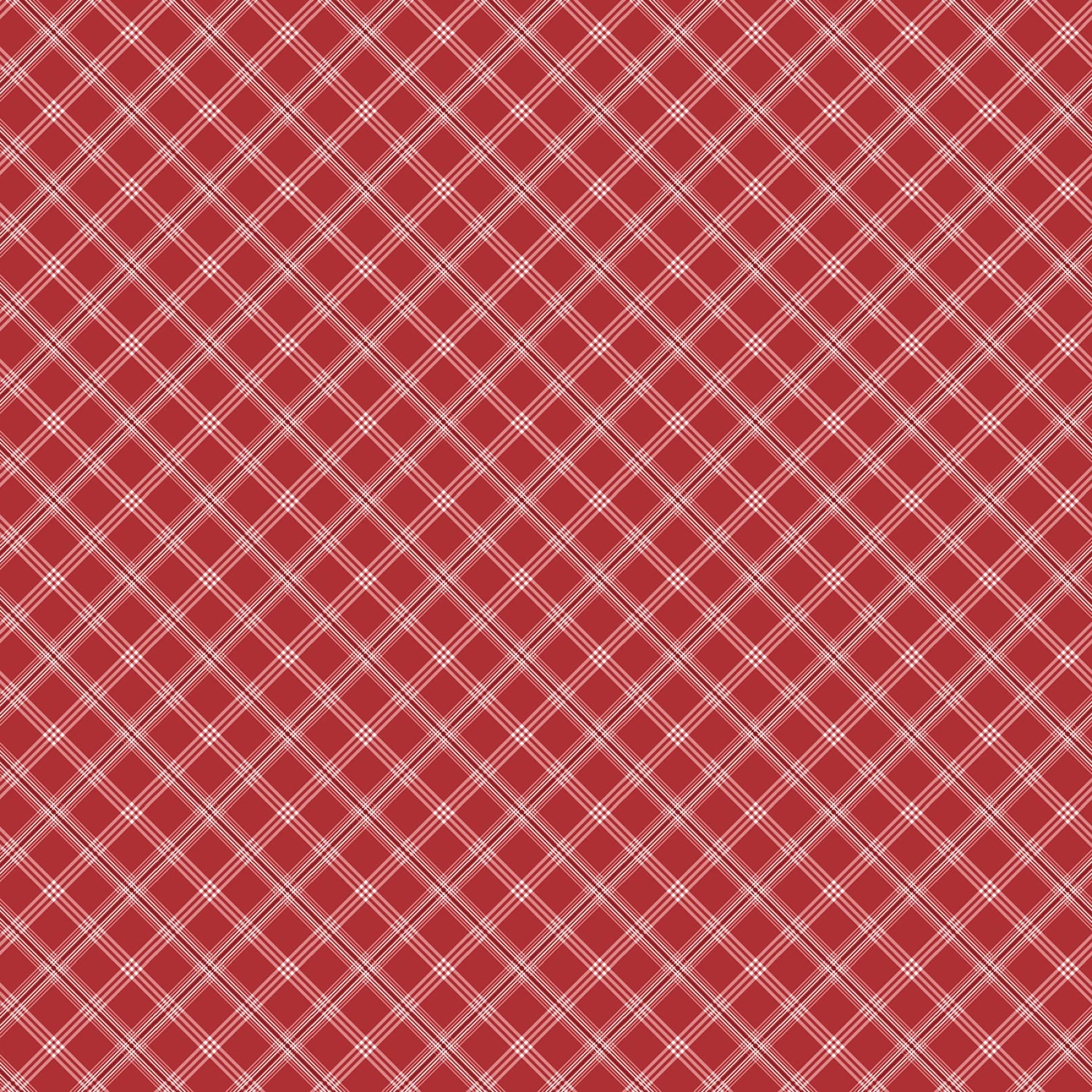 Fabric: Summertime Daydream - Red Plaid   40053-313