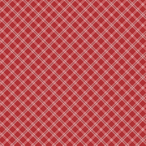 Fabric: Summertime Daydream - Red Plaid   40053-313