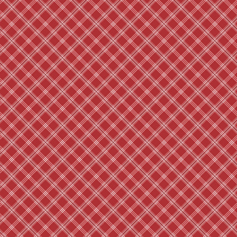 Fabric: Summertime Daydream - Red Plaid   40053-313